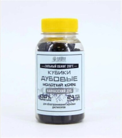 Кубики дубовые Молотый Кофе (средний обжиг, баночка, 80гр)