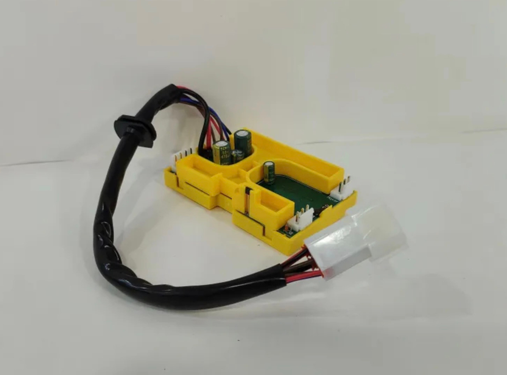 2 кВт - 12-24V / Премиум Блок управления отопителя автономного, 2 кВт., 12 - 24 вольт, автономка-мозги, желтый, TG (1 шт)