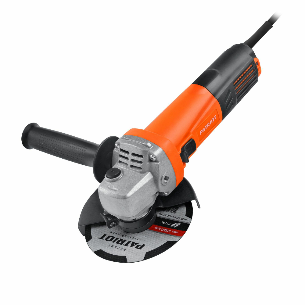 УШМ PATRIOT AG 131 875Вт, 11000об/мин, 125мм, М14 (110301331)