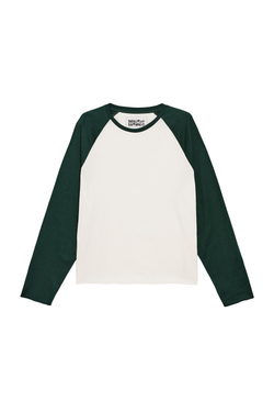ZARA X BENITO ANTONIO ФУТБОЛКА В СТИЛЕ КОЛОР-БЛОК, ЗЕЛЕНЫЙ