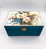 Шкатулка ручной работы, декупаж "Мираж"