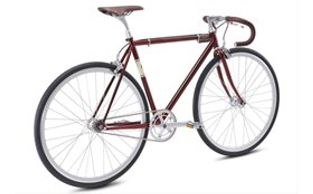 Велосипед Fuji 2024 FIXED мод. Feather Cr-Mo Reynolds 520 р. 57 цвет тёмно серый