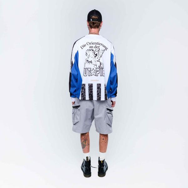 Футболка Джерси Utopie синяя - фото 3