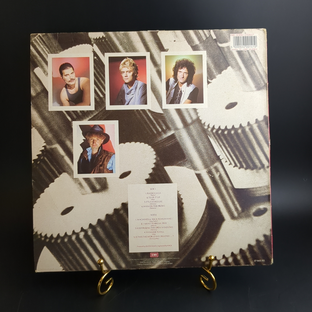LP Queen - The Works. Зарубежный рок. Виниловая пластинка 12 дюймов England 1984 год