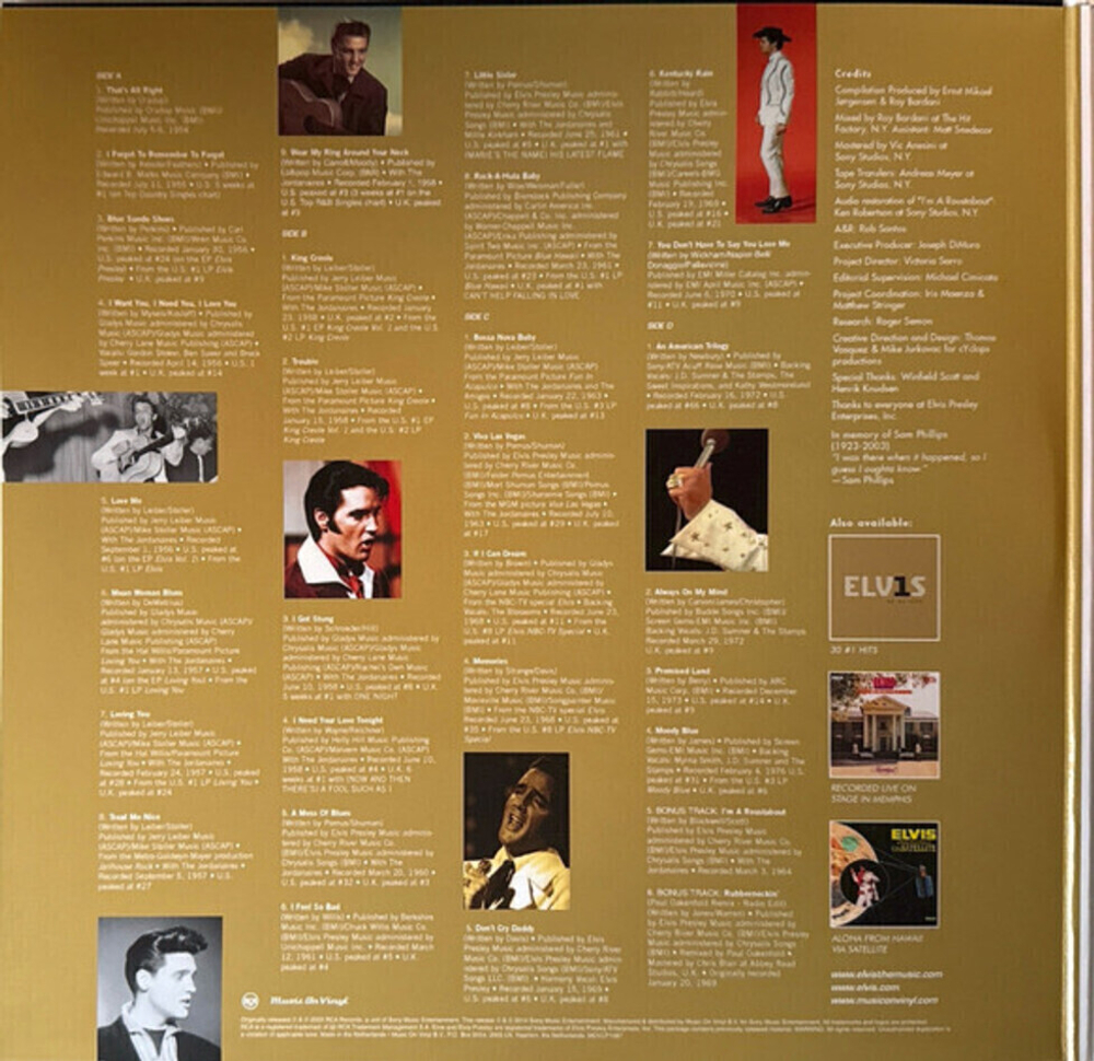 Elvis Presley / 2nd To None (Limited Edition)(Coloured Vinyl)(2LP)