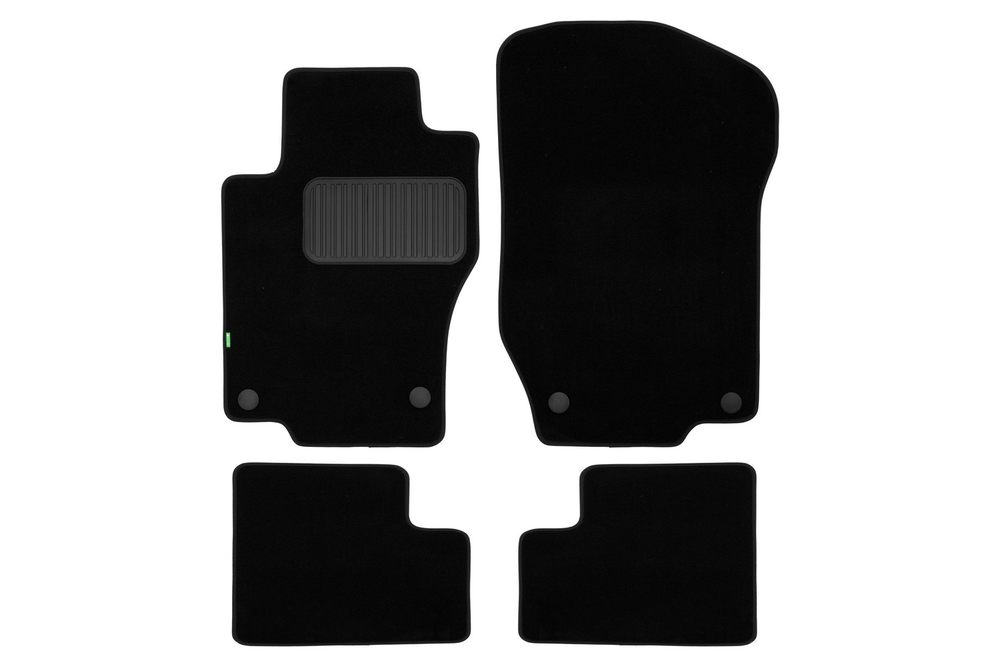 Коврики в салон для MERCEDES-BENZ M-Class W164 АКПП 2005-2008, 2008-2011, внедорожник , 4 шт. (текстиль) KLEVER02342301210KH