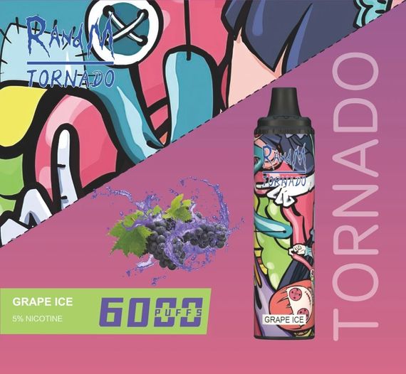 RANDM Tornado - Grape Ice (6000)