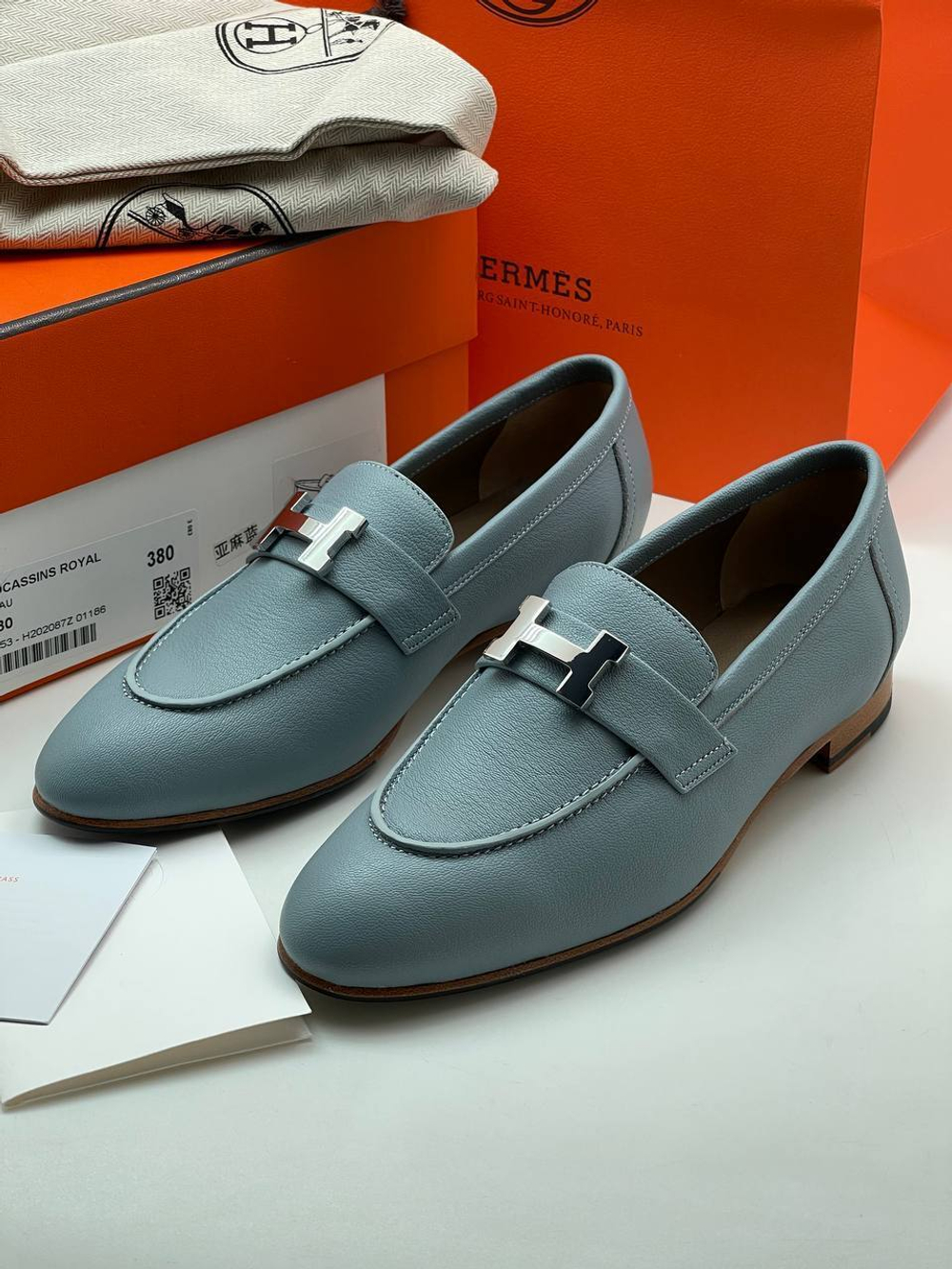Лоферы Hermes, арт. 482030983