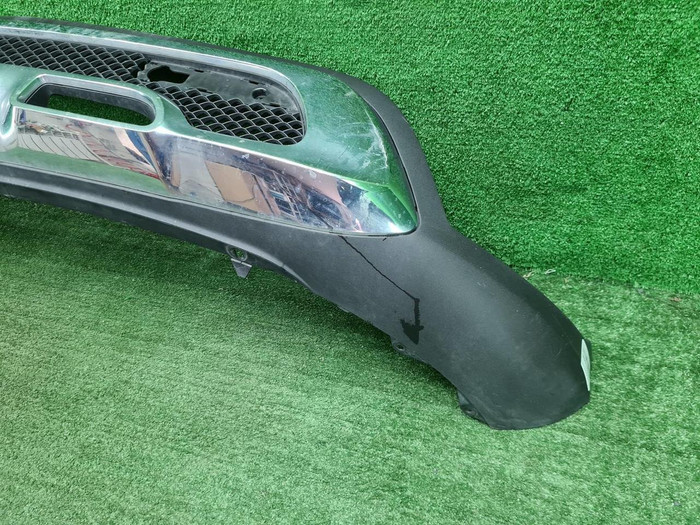 Юбка переднего бампера Mercedes GLC X253 (19-22)