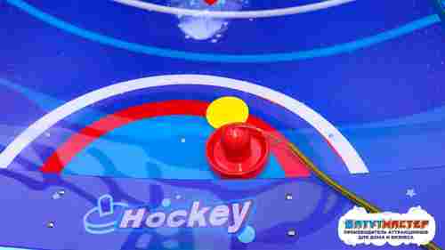 Игровой стол аэрохоккей большой «Флэш» для ТРЦ, 214×117×103 см