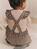 Комбинезон и боди в комплекте для малышей Next Q94-868, Бежевый, Розовый