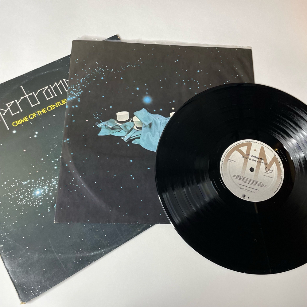 Винтажная виниловая пластинка LP Supertramp Crime Of The Century (Holland 1974)