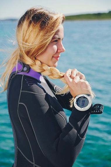 Декомпрессиметр Suunto Vyper Novo White Белый