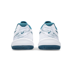 Детские теннисные кроссовки ASICS Gel-Game 9 GS Clay Court Shoe Kids - White, Petrol