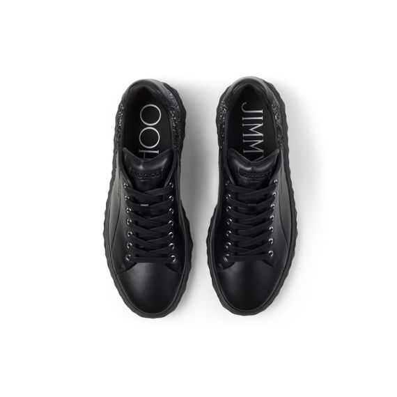 Jimmy Choo Leather Low-Top 'Black'