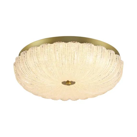 7719/48L PIKO LED SN 027 Светильник металл/стекло/прозрачный/золотой LED 48Вт 3000-6500K D400 IP20 пульт ДУ TESORO