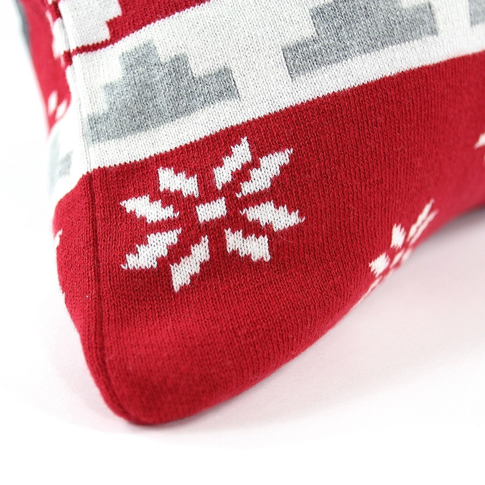 Подушка с орнаментом christmas story, 45х45 см
