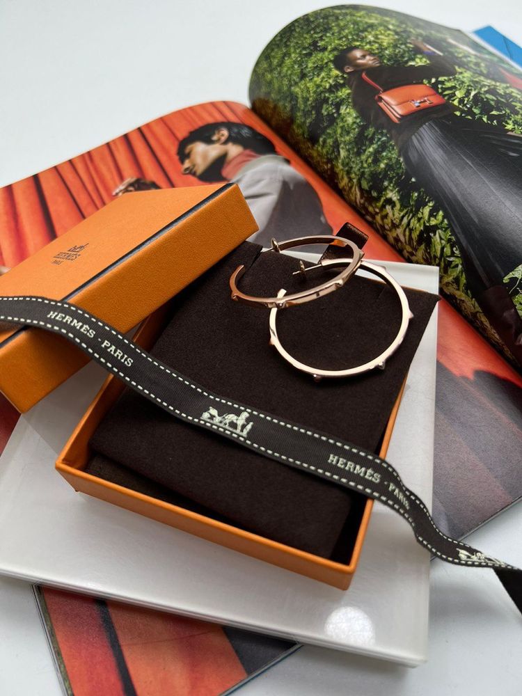 Серьги Hermes