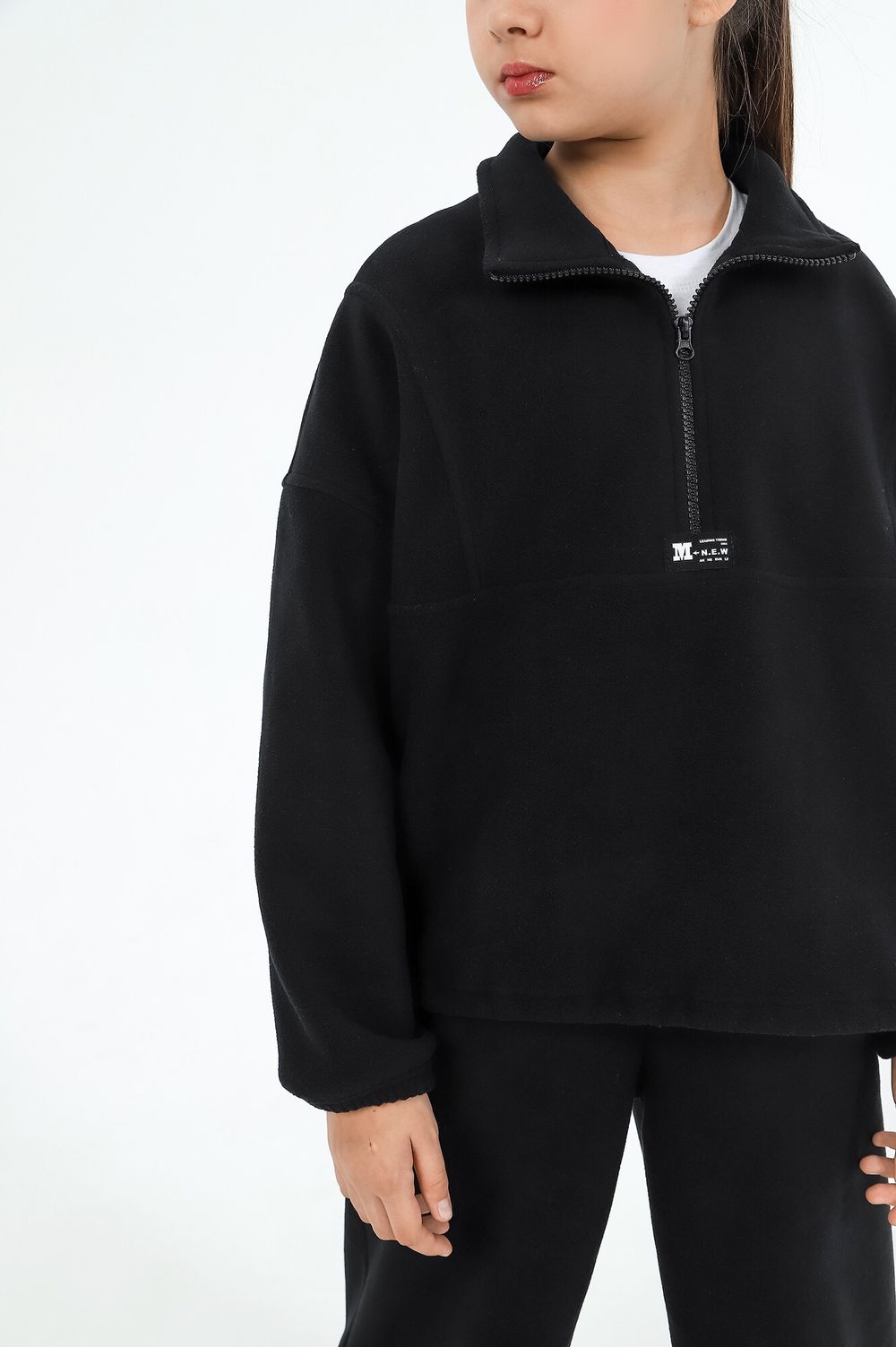 Костюм для девочки Скай-1 Виотекс ЧЁРНЫЙ