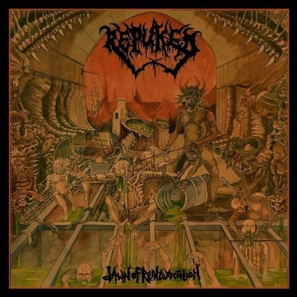 REPUKED - Dawn Of Reintoxication, death metal, музыкальный компакт диск