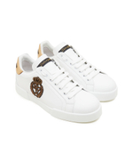 Кожаные кроссовки Dolce & Gabbana - белый(CS1761 AH136)