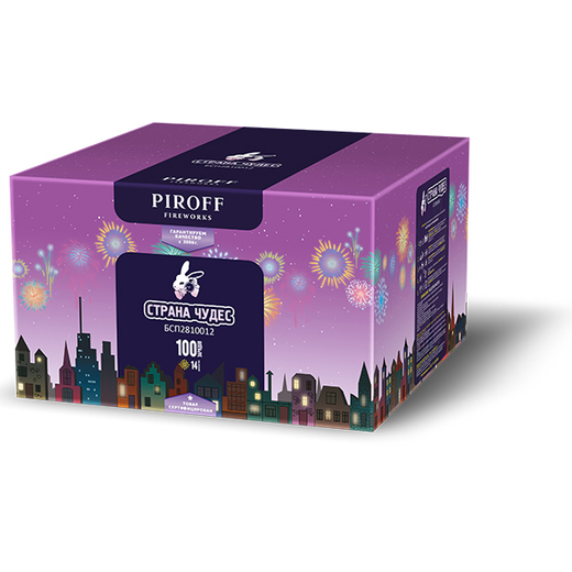 Батарея салютов PIROFF "СТРАНА ЧУДЕС"