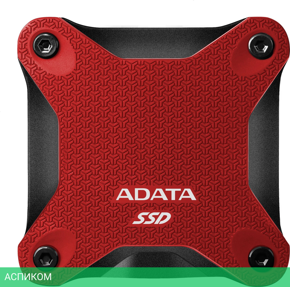 Внешний накопитель A-Data SD620 2TB красный (SD620-2TCRD)