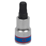 KING TONY (402A10) Насадка (бита) торцевая 1/2", L = 60 мм, PENTAGON, 10 мм