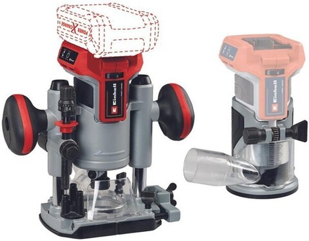 Фрезер аккумуляторный EINHELL 4350410 tp-ro 18 set li bl-solo