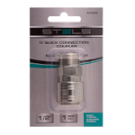 Муфта универсальная быстросъемная ("мама") внешняя резьба 1/2, 1 шт, Stels