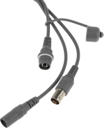 DS-T203A/B 2.8mm Бюджетная видеокамера мультиформатная купольная