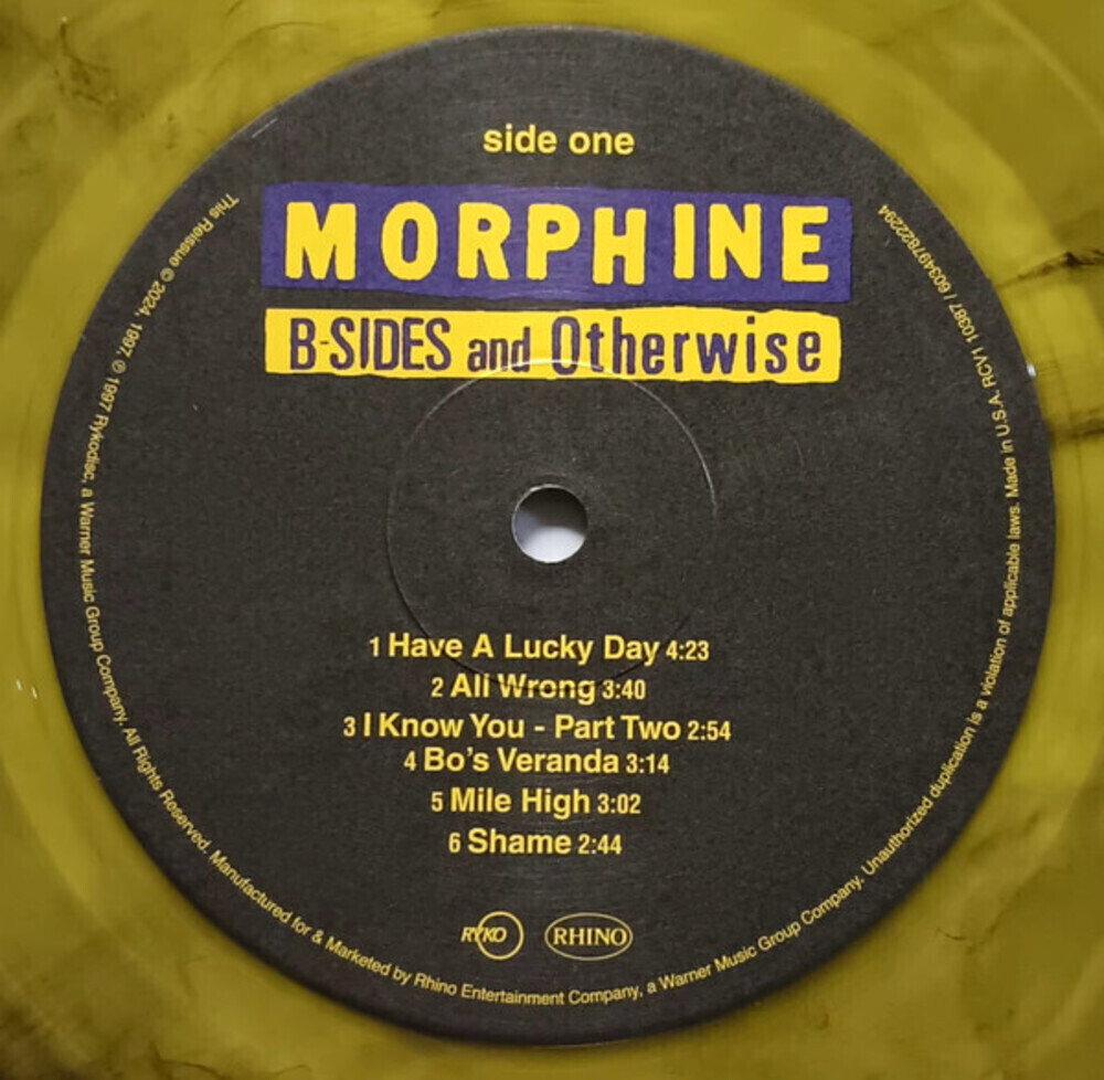 Morphine / B-Sides And Otherwise (Limited Edition)(Coloured Vinyl)(LP)