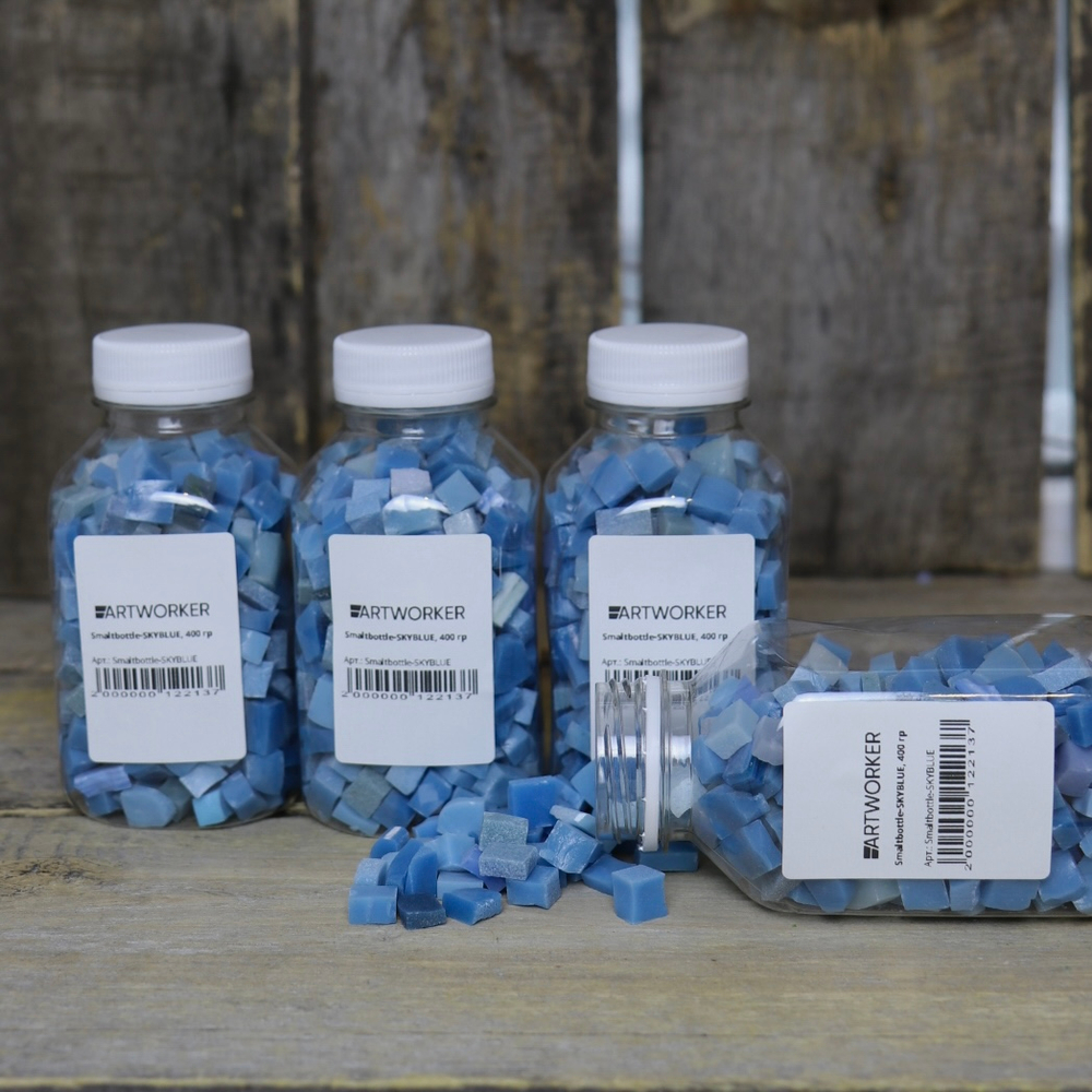 Smaltbottle-SKYBLUE, 400 гр