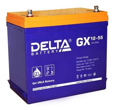 Аккумуляторы Delta GX 12-55 - фото 1