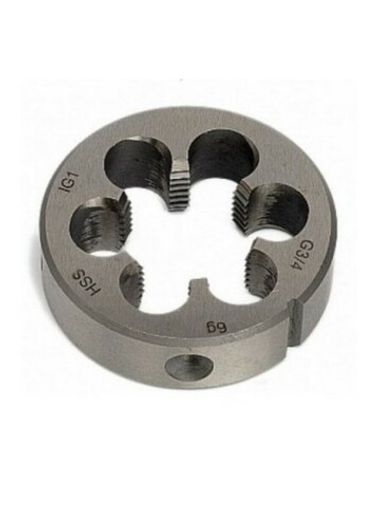 Плашка M9x1.0-?25мм, в пластиковом футляре RockForce##Rock FORCE RF-DIE9x1