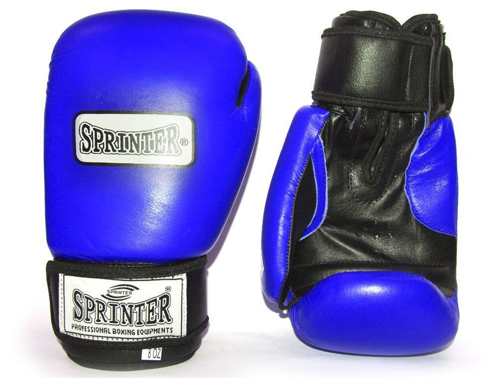 SPRINTER RING-STAR Перчатки бокс. Размер-вес 8&quot;. Материал: кожа.
