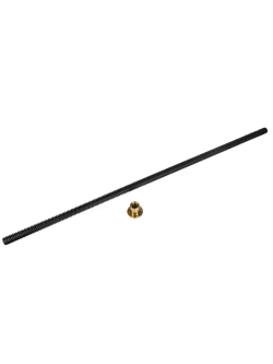 Комплект TR 36x6 Трапецеидальный винт, трапецеидальная гайка бронзовая с фланцем.