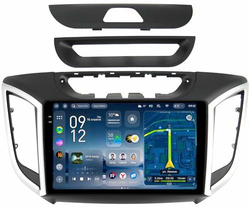 Магнитола для Hyundai Creta 1 2016-2021 - Teyes CC4-PRO монитор 9.5" 2K QLED на Android 13, Быстрейшая, Snapdragon 778G, ИИ, CarPlay, DSP, 4G SIM-слот