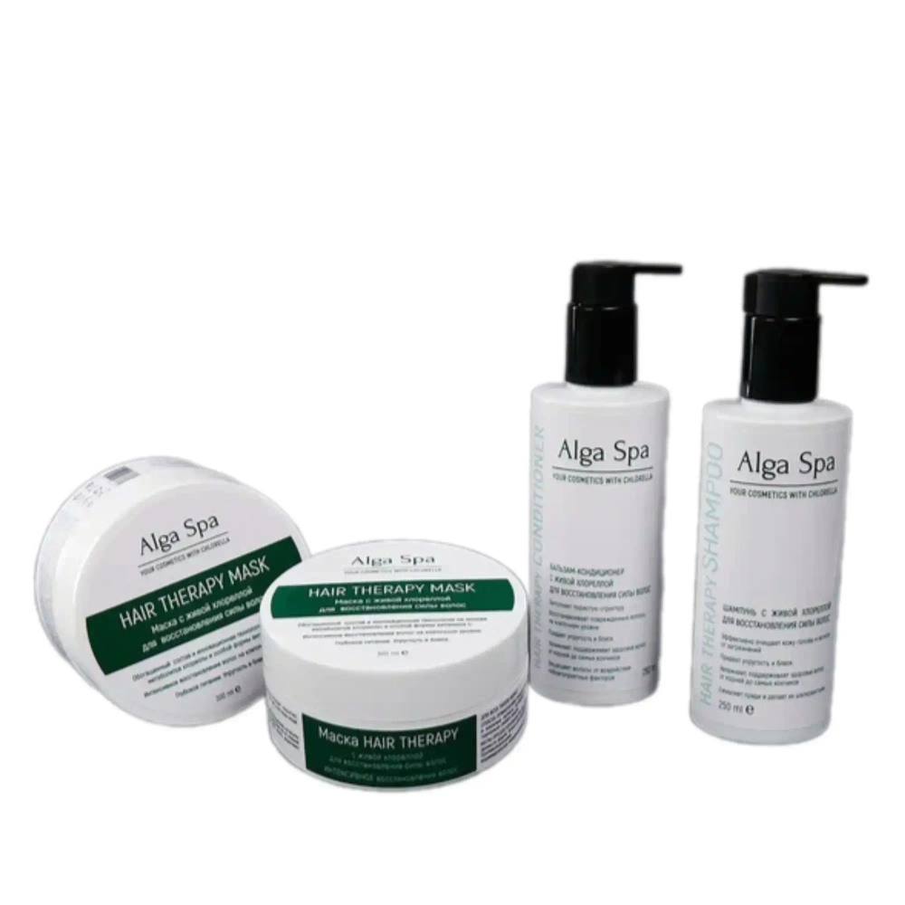 Шампунь Alga Spa для восстановления силы волос «Hair therapy shampoo», 250мл