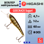 Воблер GEECRACK Suguri 60mm #007 OIKAWA