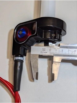 Ручка газа короткоходная для мотоцикла, питбайка