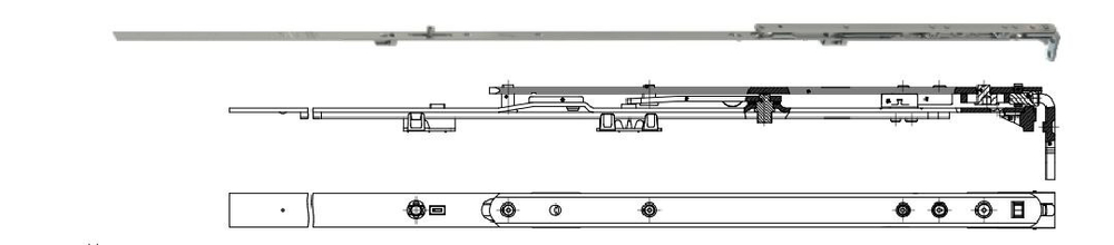 Ножницы поворотно - откидные FUTURUSS 800-1000-1