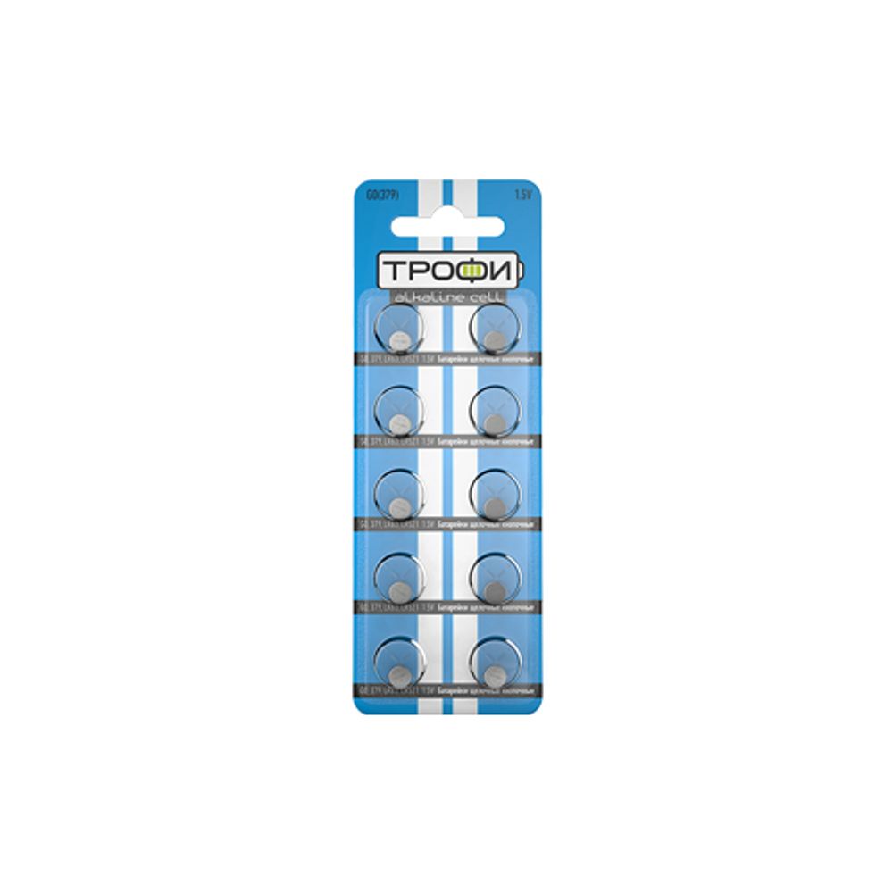 Батарейки Трофи G0 LR521, LR63 ENERGY POWER Button Cell | Кнопочные (часовые)