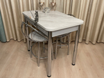 Раздвижной кухонный стол с утолщенной столешницей Lavant