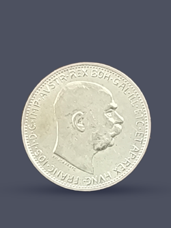 Монета 1 крона (crown) 1914 год Австрия