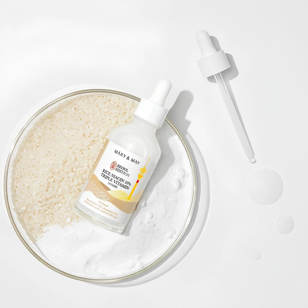Сыворотка осветляющая Mary&May Rice Niacin 10% Triple Vitamin Serum 80 мл