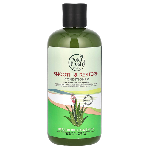 Petal Fresh, чистый и восстанавливающий кондиционер для гладкости и восстановления, с маслом кератина и алоэ вера, 475 мл (16 жидк. унций)