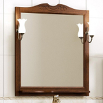 Зеркало КЛИО 80, Орех антикварный (Нагал, Р46)