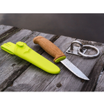 Нож Morakniv Floating Knife, нержавеющая сталь, пробковая ручка