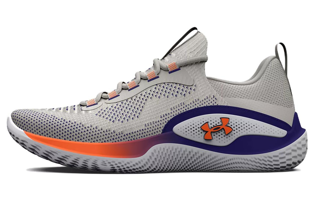 Under Armour Flow Dynamic "Grey Blue Orange"